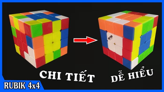 Cách chơi rubik 4x4 bất bại