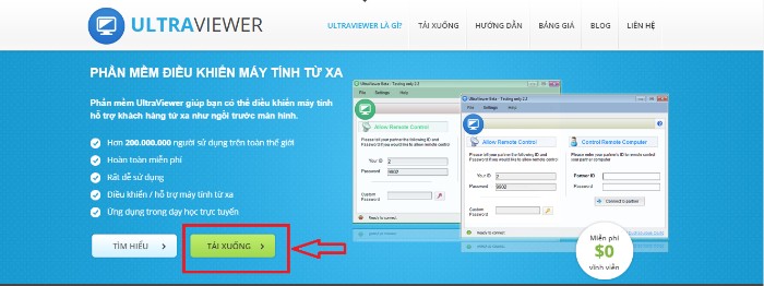 Hướng dẫn cách tải Ultraviewer đơn giản qua vài thao tác